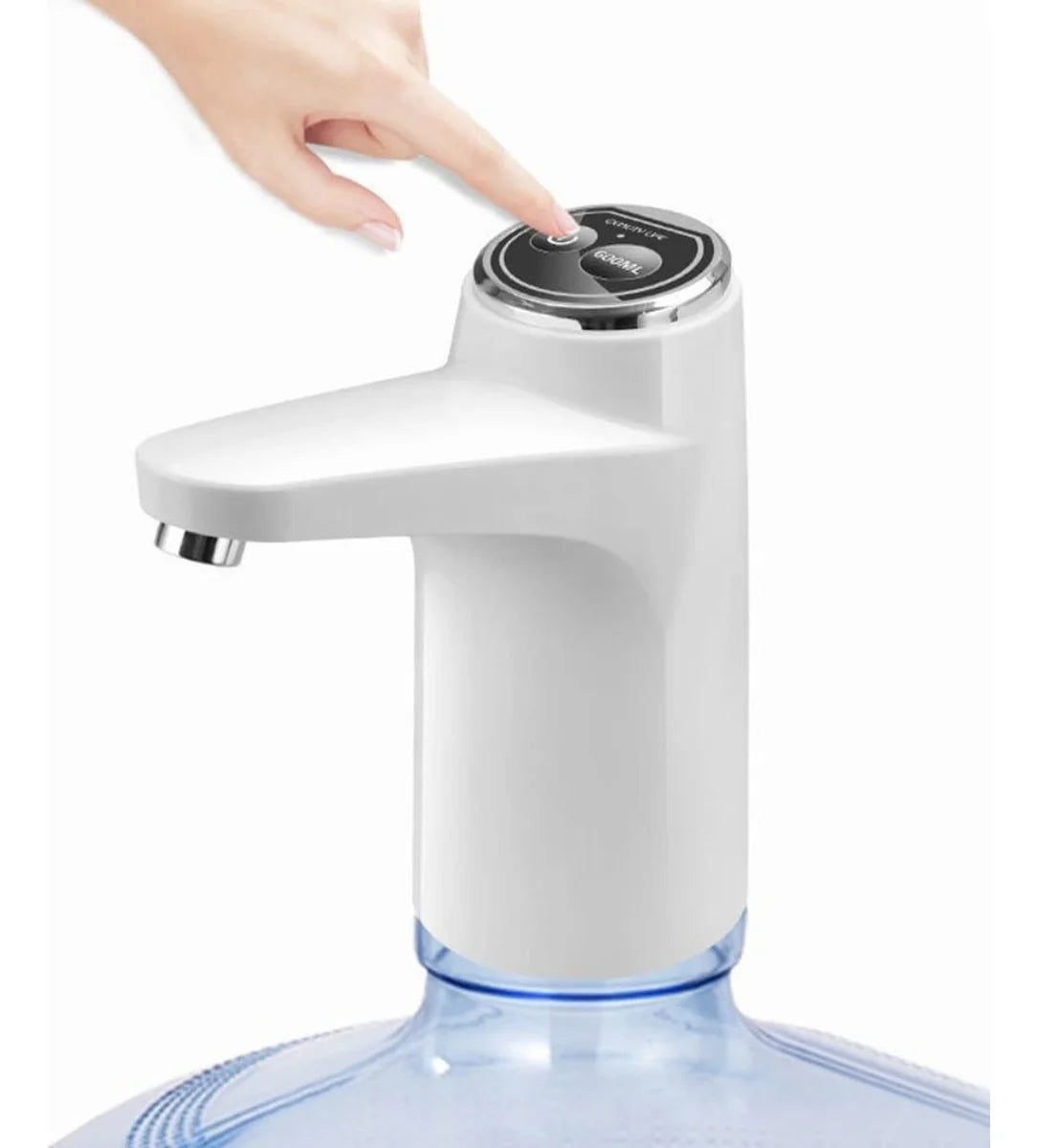 USB Rechargeable Electric Water Pump for 20L (5.3 Gal) Gallon Jug Portable Touch Dispenser for Home & Office