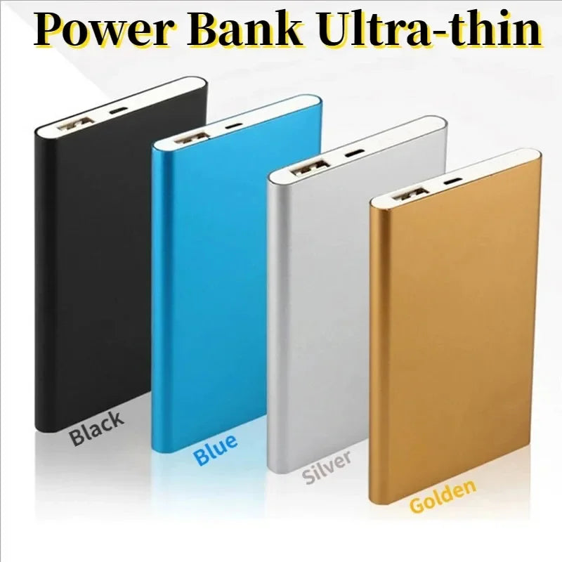 10000mAh 20W Ultra-Thin Power Bank (0.39in / 9.9mm) Portable Fast Charger External Battery for Smartphones