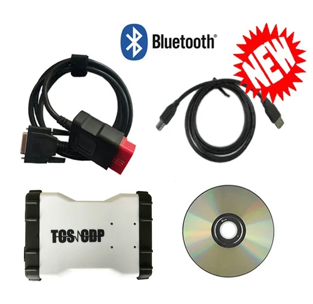 OBD2 OBD II Diagnostic Scanner for Cars & Trucks — Bluetooth USB Multi-Brand Diagnostic Tool