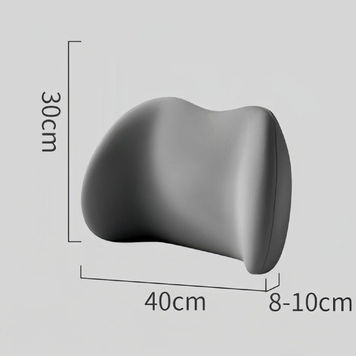 Memory Foam Lumbar Support Pillow – Multifunctional Back Cushion 15 x 9 x 4.7 in (38 x 23 x 12 cm)