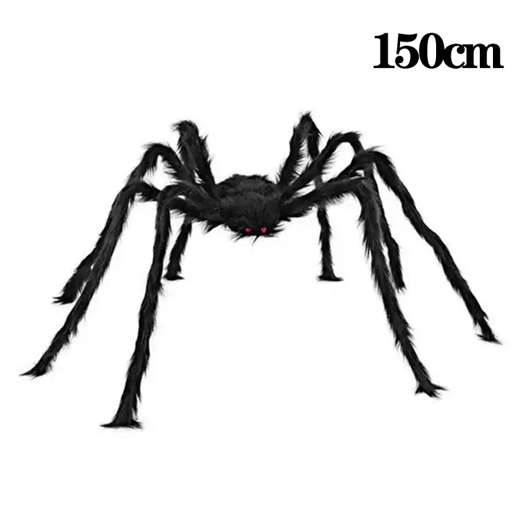 Halloween Outdoor Stretchy Spider Web Netting - Cut-to-Size Giant Spider Webbing Gauze Decoration