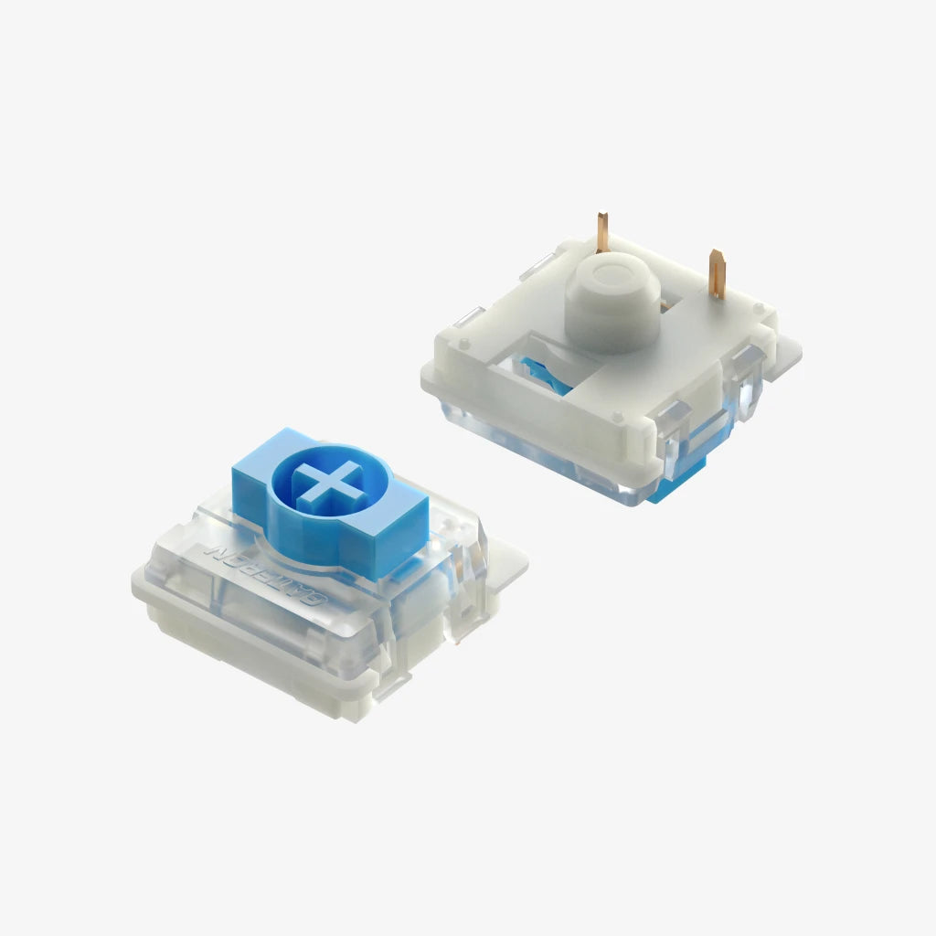 Low Profile Mechanical Keyboard Switches - 100-Pack Replacement for Compact & Low-Profile Keyboards