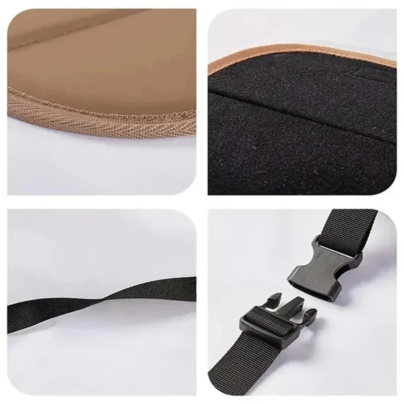 Portable Car Footrest Hammock – Adjustable Backseat Suspension Footrest for Travel & Office