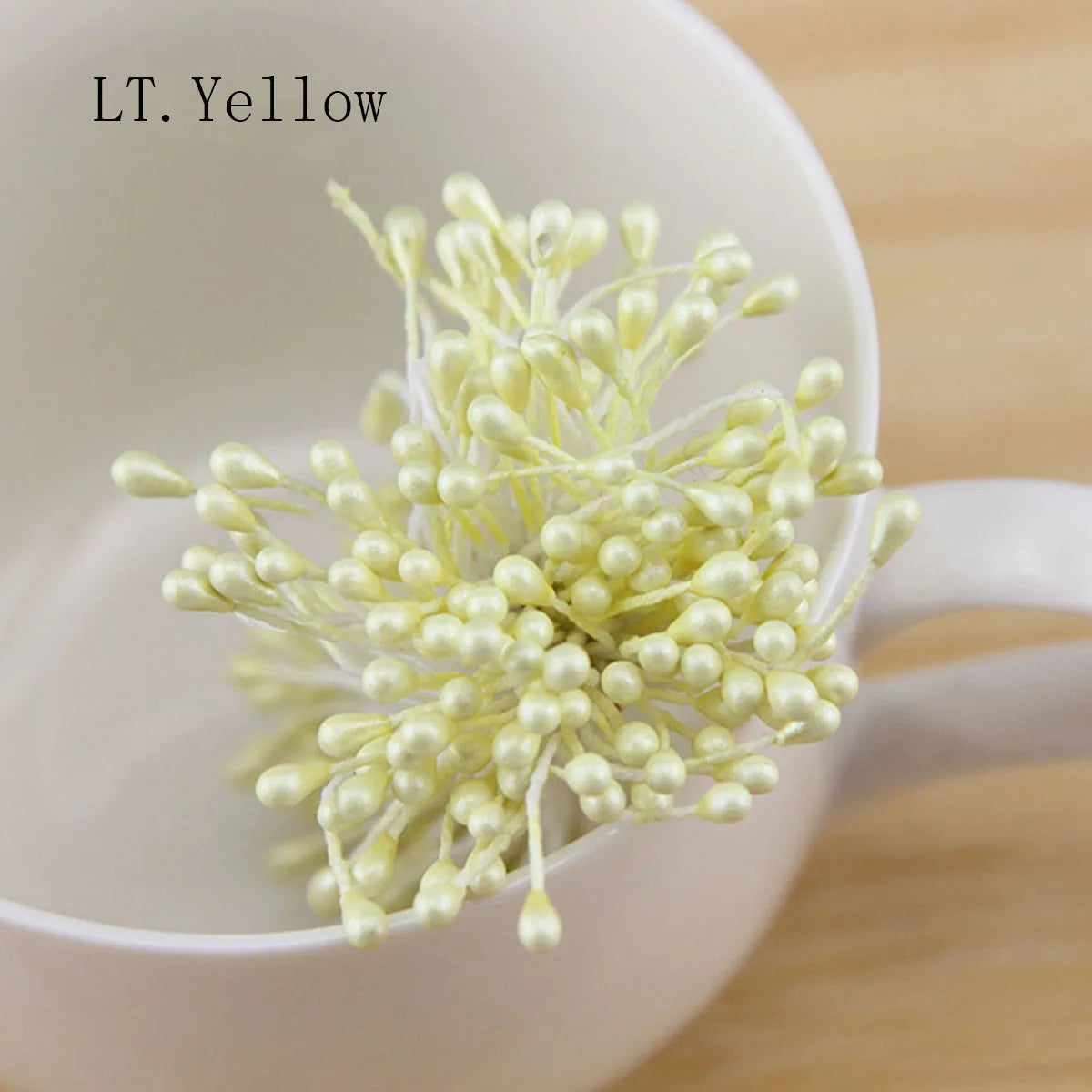 120-150 Pcs 55mm (2.17 in) Artificial Flower Stamens - Multicolor Double-Head DIY Wedding & Scrapbook Decorations