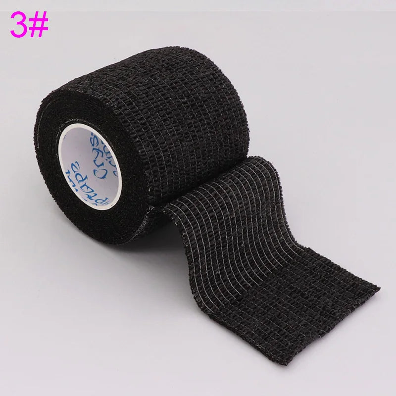 Colorful Self-Adhesive Elastic Sports Tape Wrap 5cm x 4.8m (2.0in x 15.7ft), Knee Wrist Ankle Finger Support Bandage for Tattoo and Pets