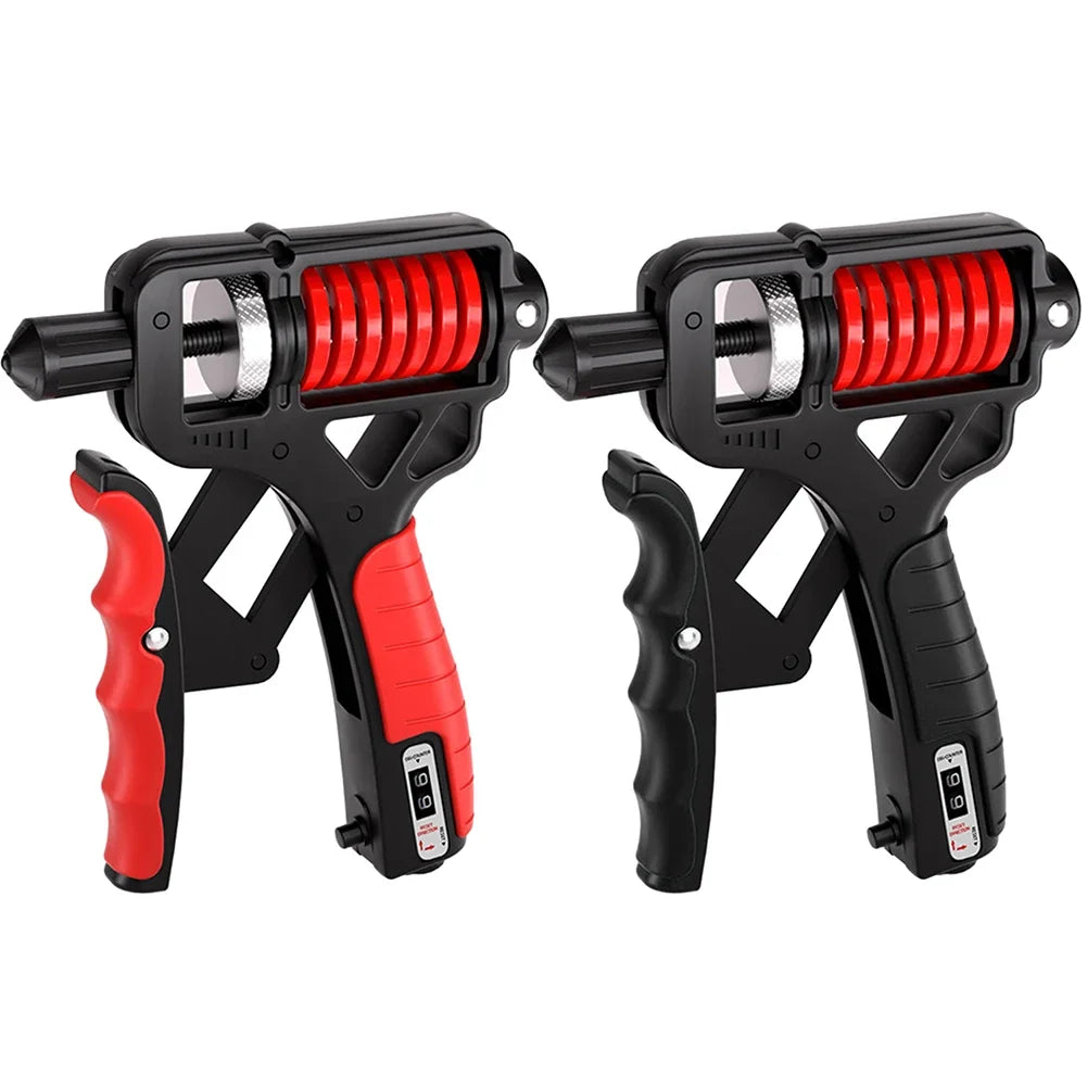Adjustable Hand Grip Strengthener 5–165 kg (11–364 lb) Nonslip Hand Gripper with Mechanical Counter — Wrist, Finger & Forearm Trainer