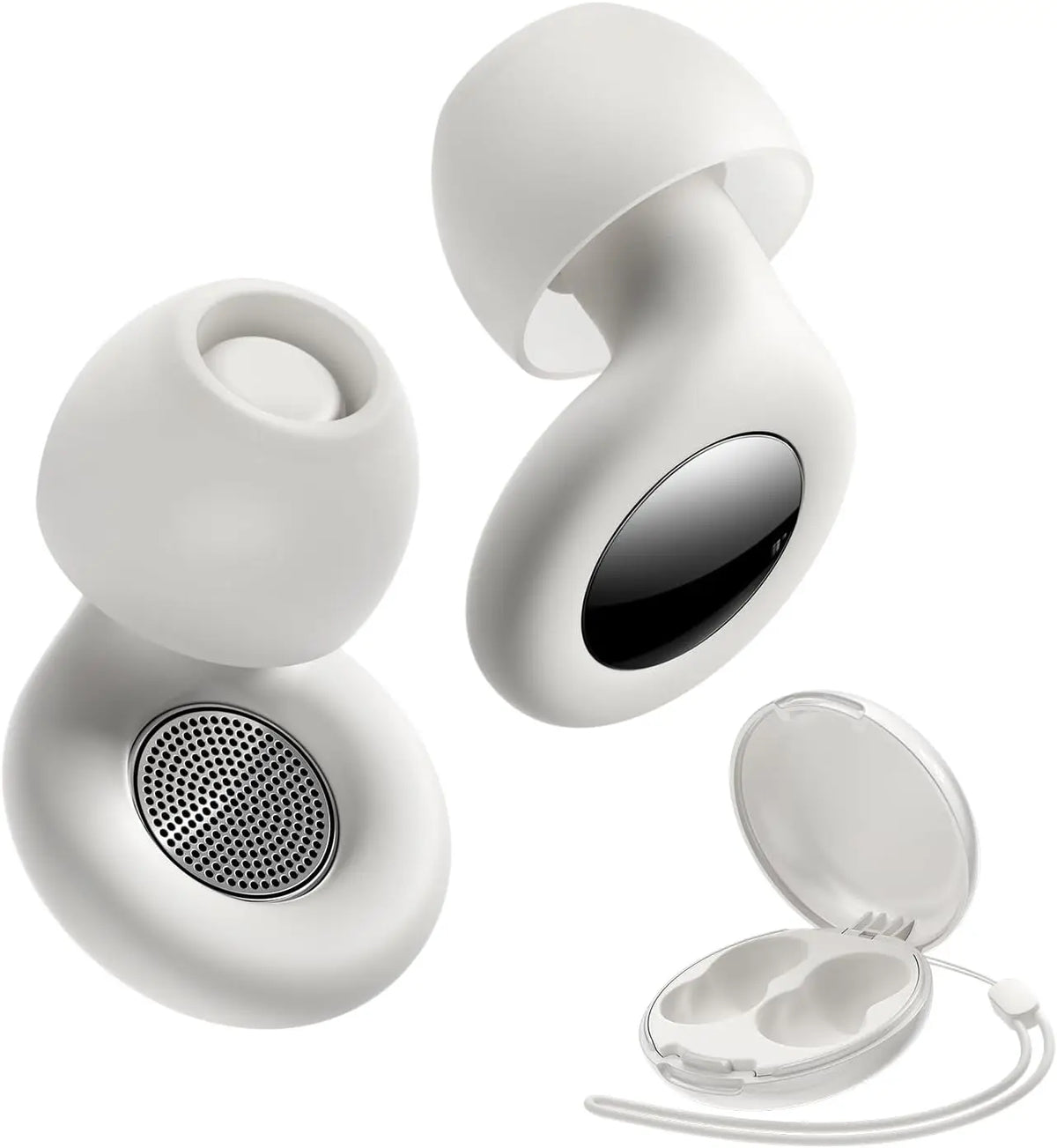 25dB Silicone Ear Plugs for Sleeping – Reusable Noise Reduction Earplugs for Sleep, Study, Work, Concerts