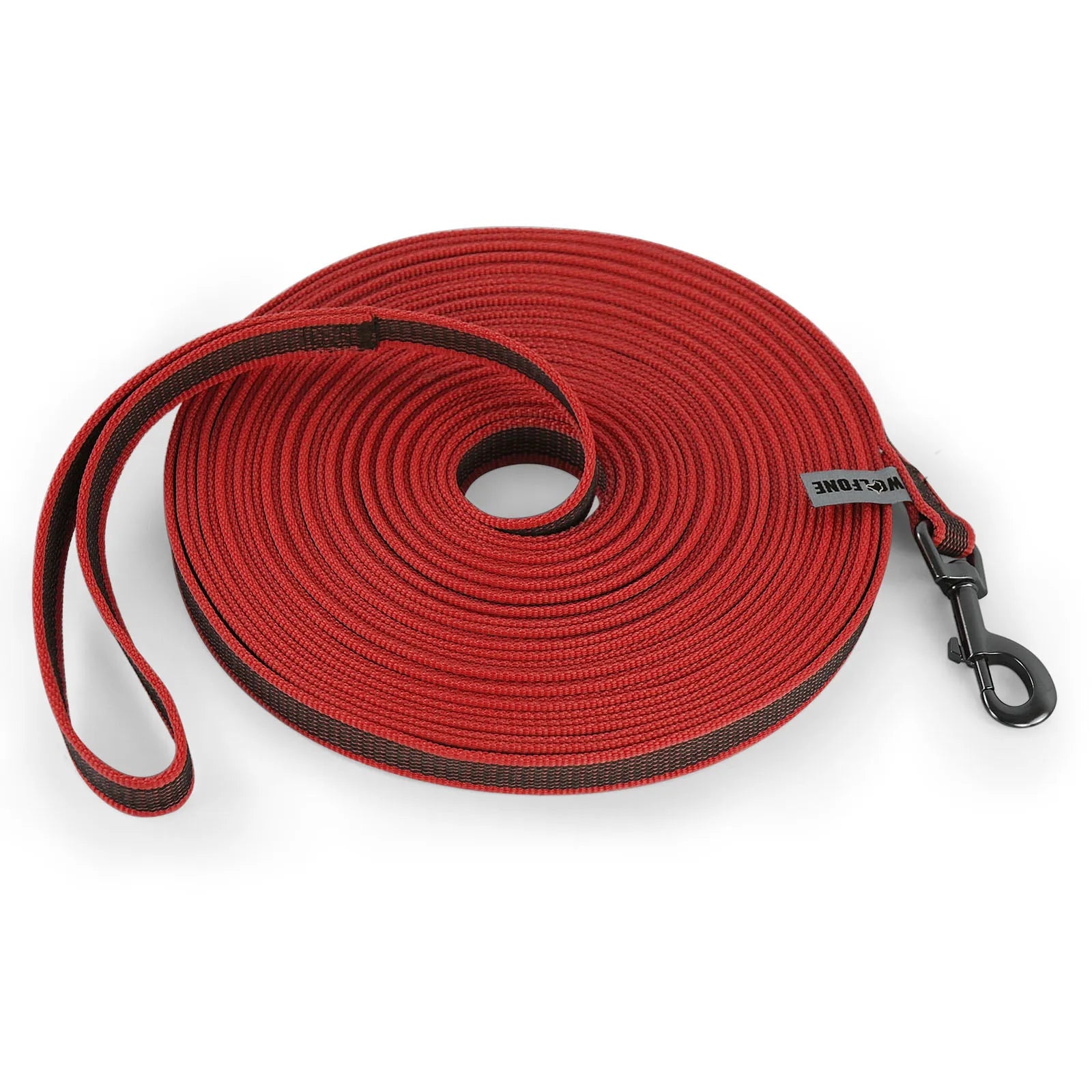 Dual-Color Dog Leash – Durable Fiber Training Lead, Multiple Lengths 1.5m/2m/3m/5m/10m/15m (4.9–49.2 ft)