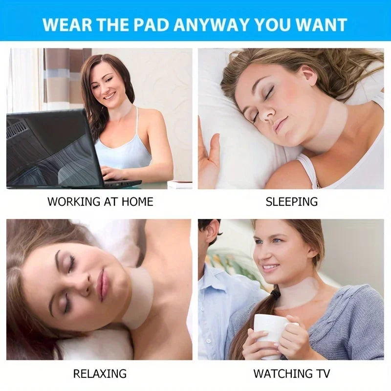 Reusable Silicone Neck Pad – Transparent Neck Tape for Anti-Wrinkle Treatment & Prevention