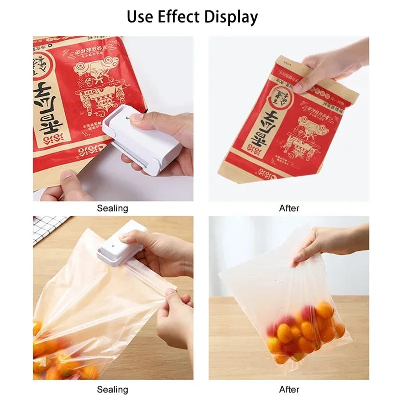 Portable Mini Heat Sealer – Handheld Battery-Operated Bag Sealer for Plastic & Food Storage