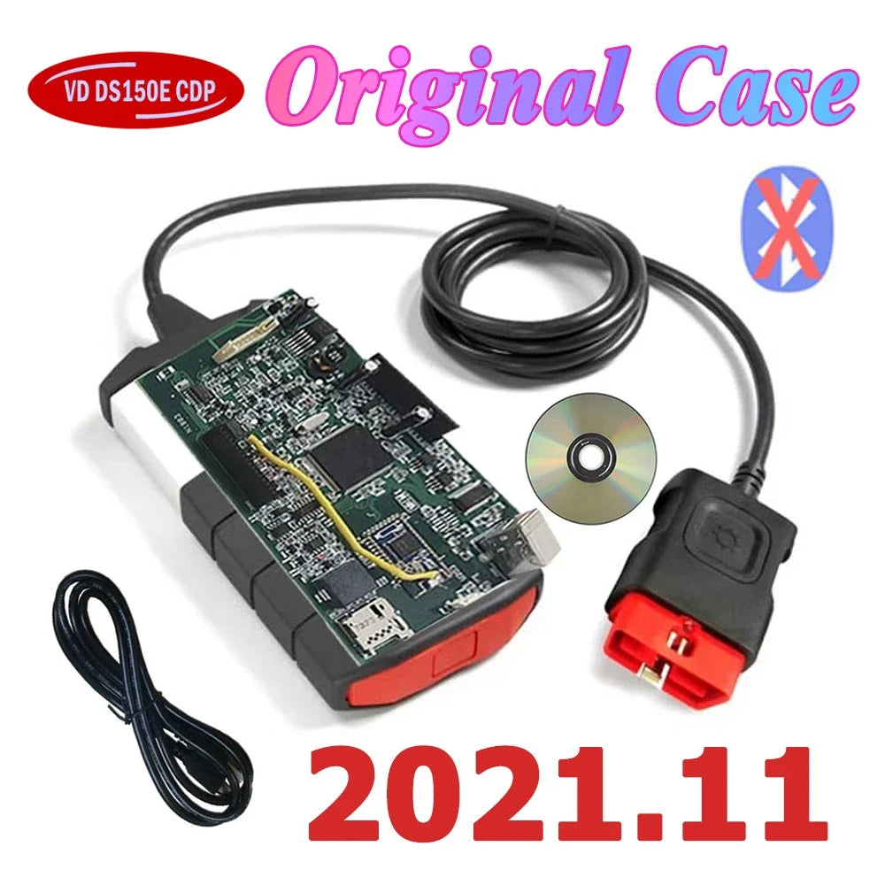 OBD2 OBD II Diagnostic Scanner for Cars & Trucks — Bluetooth USB Multi-Brand Diagnostic Tool