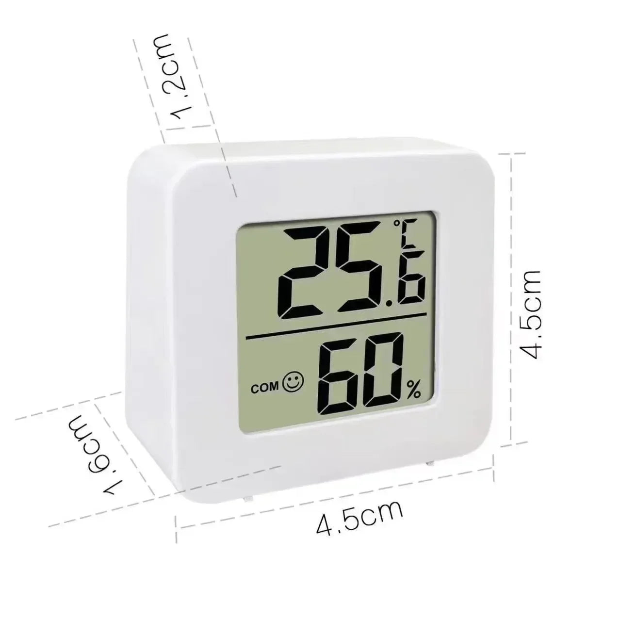LCD Digital Thermometer Hygrometer - Indoor Temperature & Humidity Gauge Electronic Room Sensor Weather Station