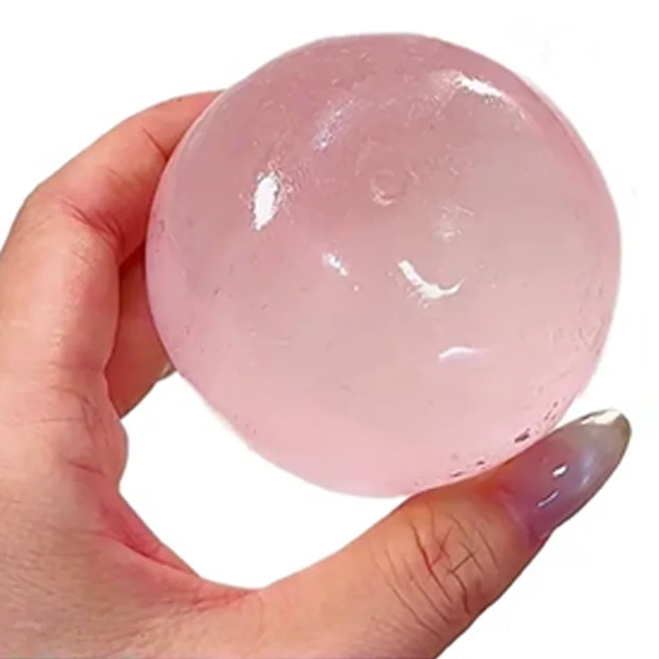 Blue Maltose Squishy Stress Relief Toy - Soft Transparent Slow-Rebound Sensory Fidget