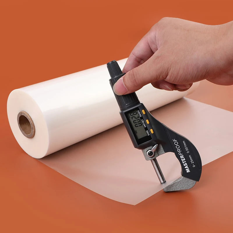 Thermal Roll Laminating Film 220mm x 100m (8.66 in x 328 ft) 1-inch Core - Satin, Matte & Glossy BOPP 25/27/28 µm for Hot Roll Laminators