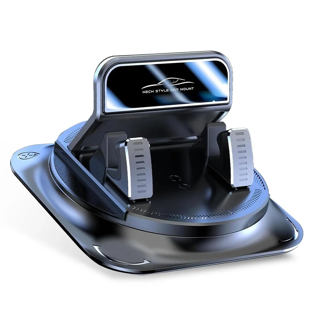 Universal Non-Slip Silicone Car Dashboard Phone Holder 360° Rotating Mount for Head-Up Navigation