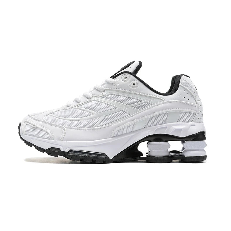 Men's Black Gold Cushioned Running Shoes - Outdoor Sports Sneakers, EU Sizes 40-45