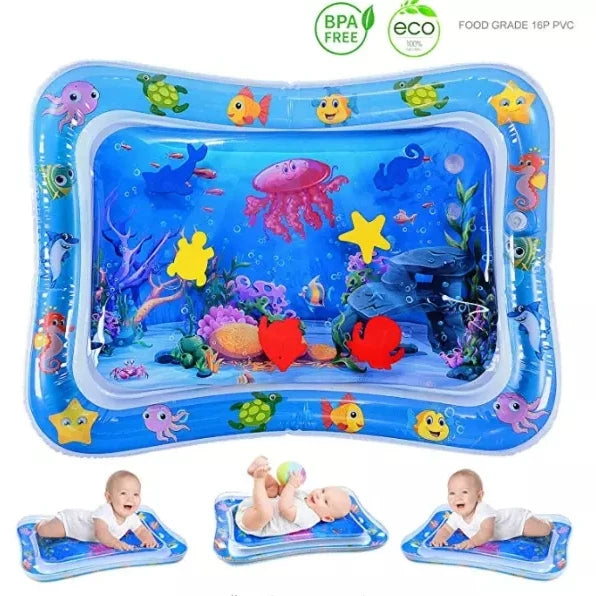 Inflatable Baby & Kids Water Play Mat — Non-Slip Waterproof Splash Pad for Home, Garden, Beach
