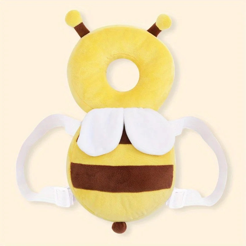 Little Bee Baby Head Protection Pillow Hat - Breathable Anti-Fall Safety Cap for Toddlers 1-3 Years