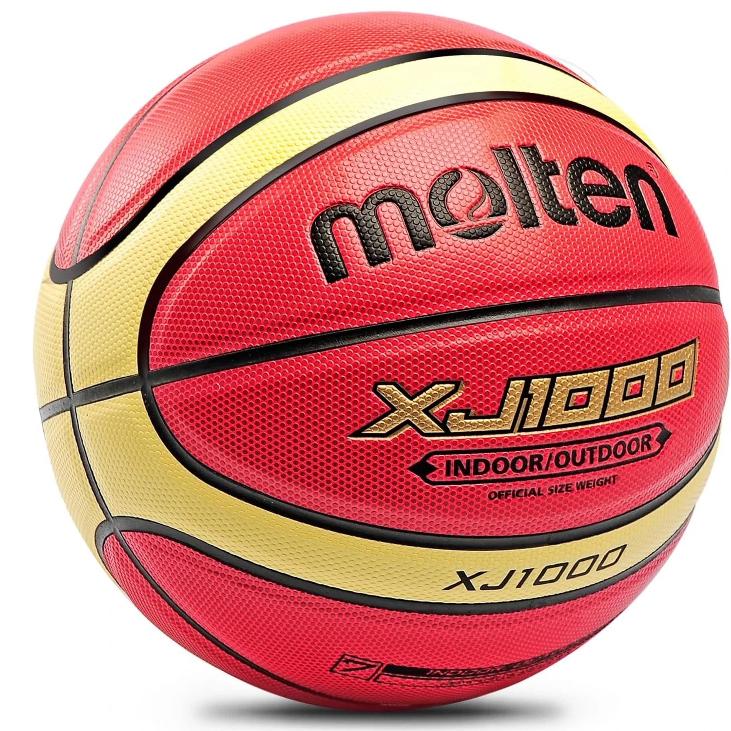 Official PU Basketball — Indoor/Outdoor Training, Sizes 5/6/7