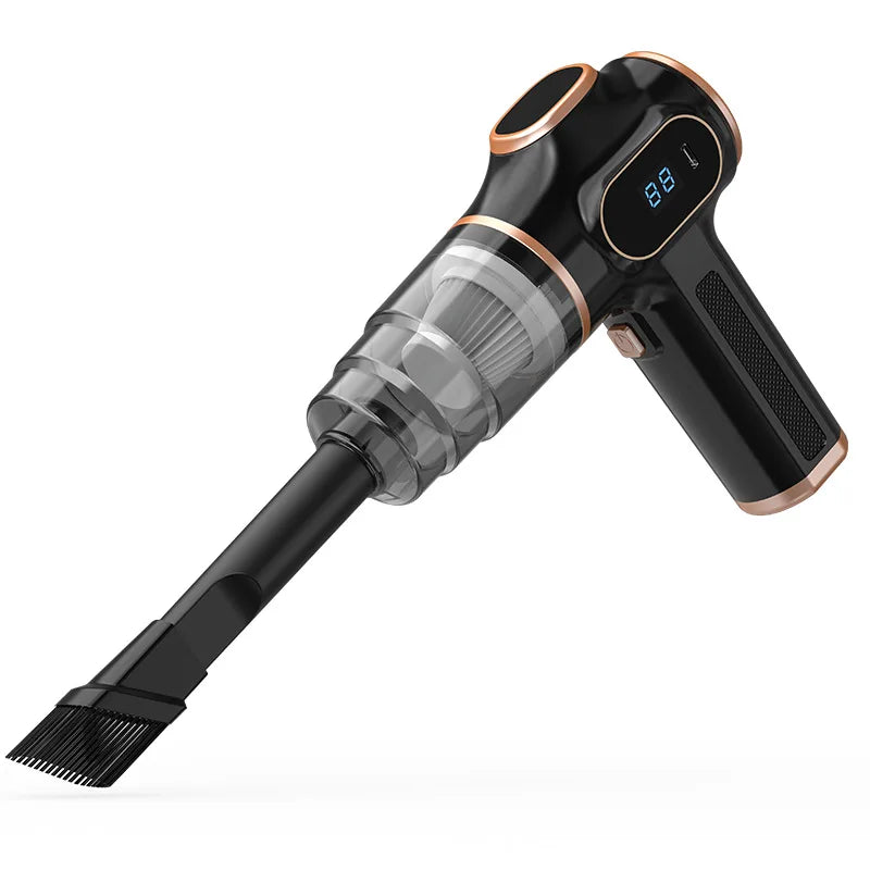 Portable Wireless Handheld Car Vacuum Cleaner — Rechargeable Suction & Blower for Auto Interior