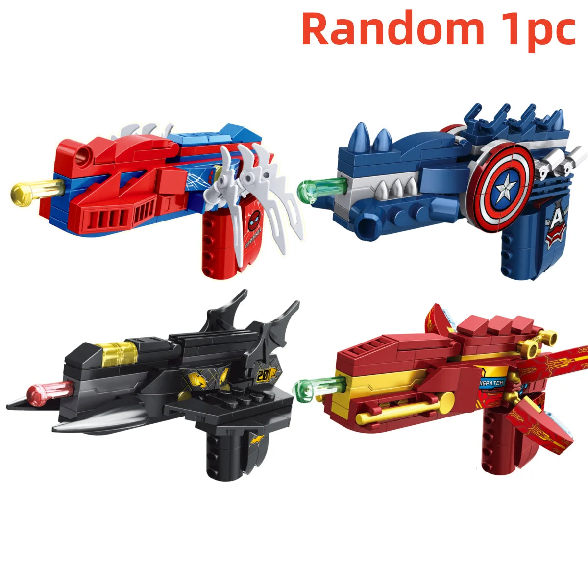 Blind Box Mini Building Block Figures - Spider-Man, Iron Man, Venom, Goblin, Deadpool & More - Collectible Surprise Gift