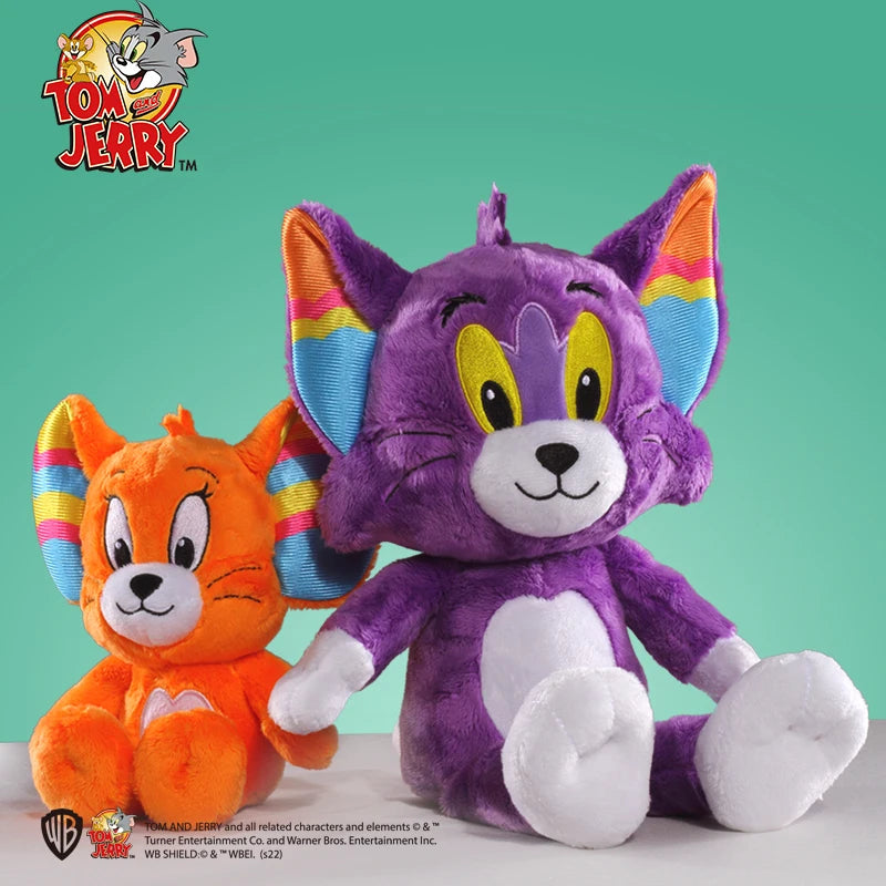 Tom and Jerry Plush Toy - Cat & Mouse Stuffed Animal, Multiple Sizes 5–13 in (13–32 cm)
