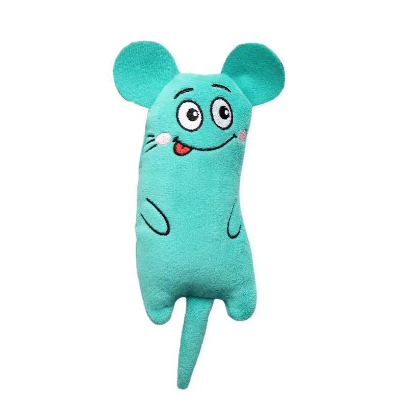 Plush Catnip Mouse Toy for Cats – Interactive Bite-Resistant Kitten Toy 5.5 x 16 cm (2.2 x 6.3 in)