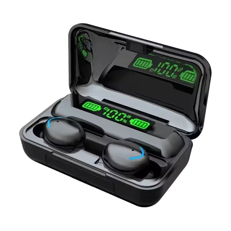 Bluetooth 5.3 TWS In-Ear Earbuds HiFi Stereo Waterproof Sports Wireless Headphones with Mic & Low Latency