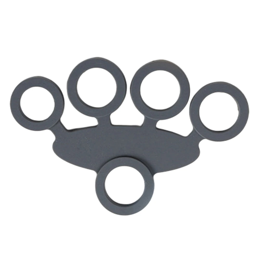 5-Finger Silicone Finger Strengthener Ring – Hand Grip & Finger Exerciser for Rehab, Guitar Practice, Stress Relief