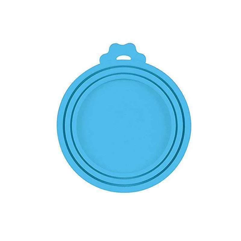 3-in-1 Silicone Pet Can Lid – Reusable Airtight Seal for Dog & Cat Cans, Fits 65/75/85mm (2.6" / 3.0" / 3.3")