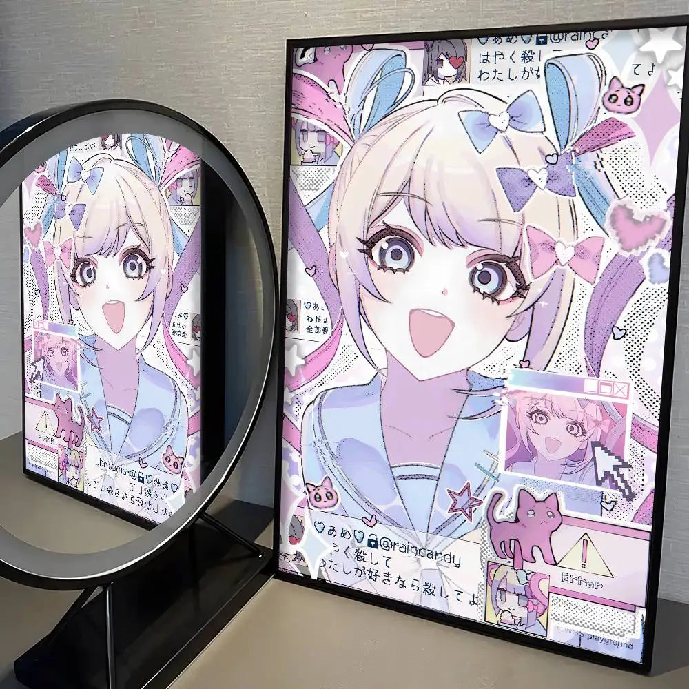 Anime Needys Girl Overdose Poster - Premium Print Wall Art for Room & Bar Decor