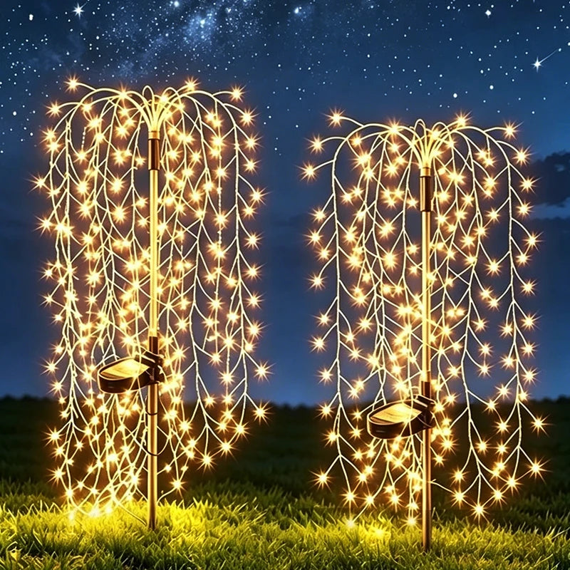 Firework Solar LED Garden Lights Waterproof Outdoor Fairy Lights for Patio, Pathway & Yard