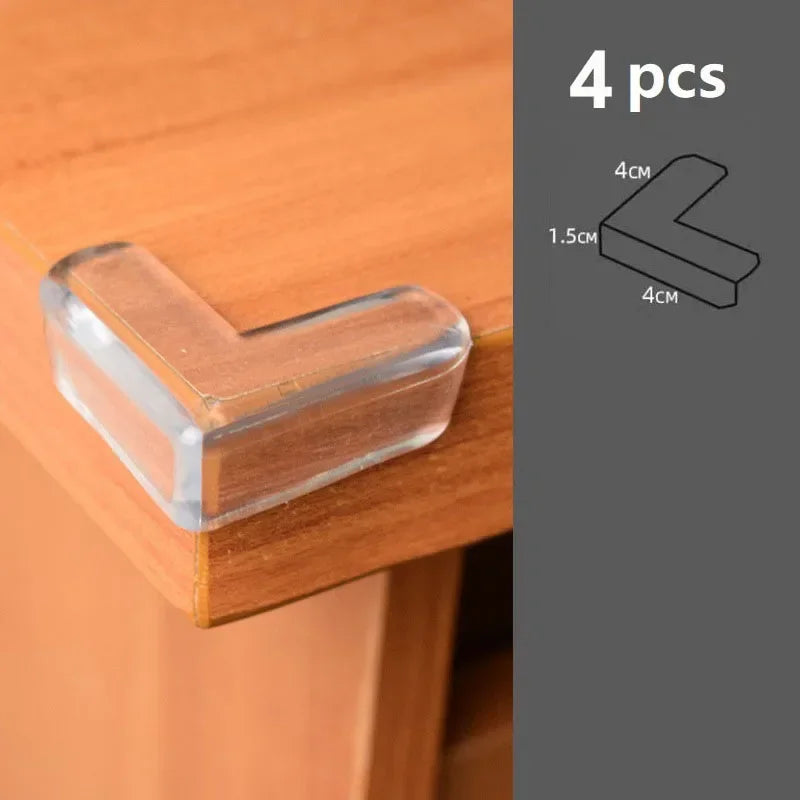 PVC Table Edge & Corner Guards — Baby Childproofing Furniture Protectors