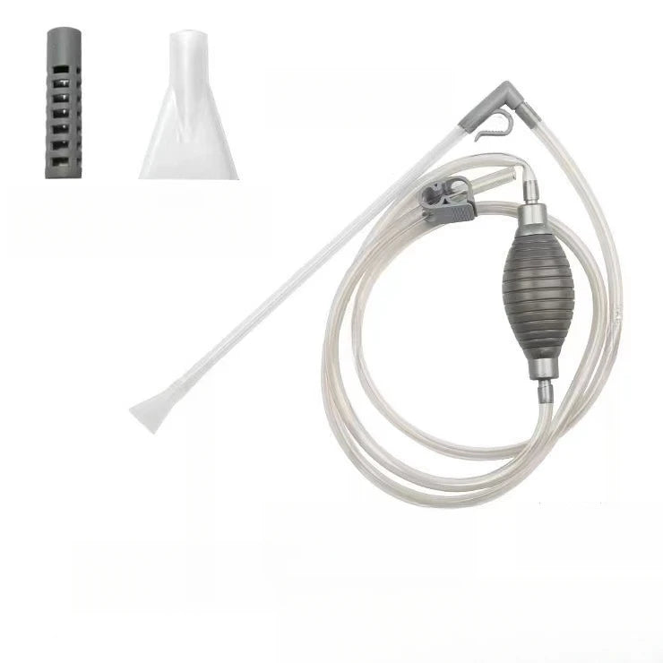 Aquarium Siphon Gravel Vacuum – Fish Tank Water Changer & Semi-Automatic Pump