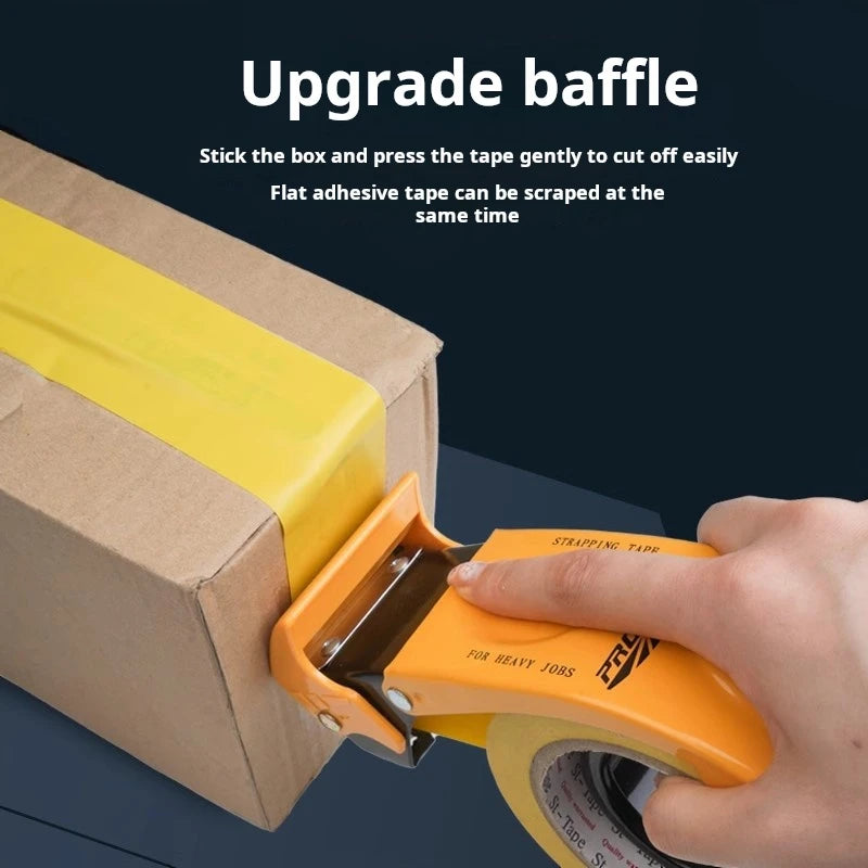 Heavy Duty Metal Packaging Tape Dispenser Handheld Packing Tape Gun for Shipping and Moving