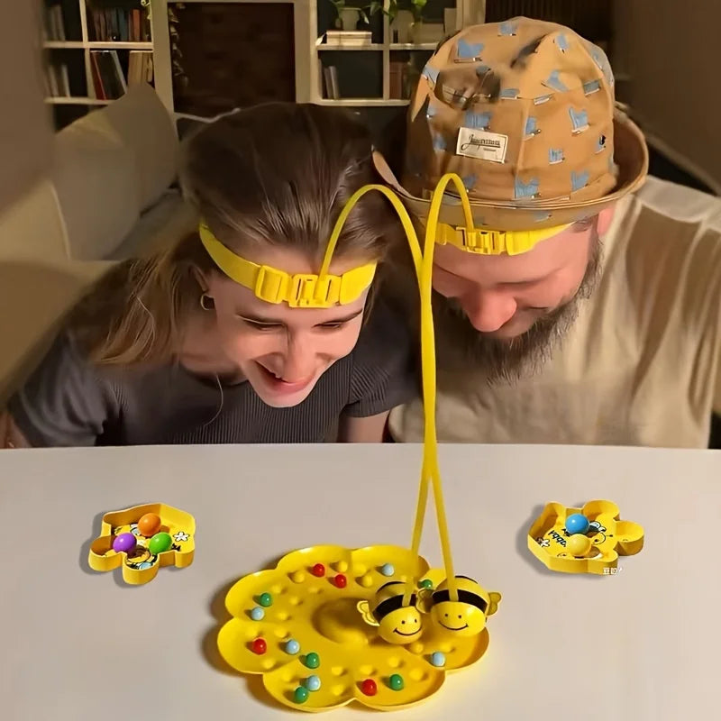 Bumblebee Multifunctional Kids Board Game - Magnetic Fishing Puzzle, Interactive Educational Family Toy, Christmas Gift (Ages 7-12)