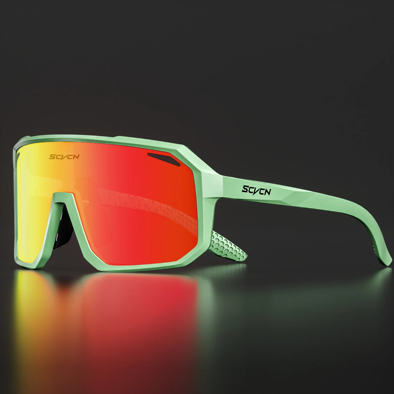 Unisex UV400 Cycling Sunglasses Polycarbonate Sports Glasses for MTB & Road Bike