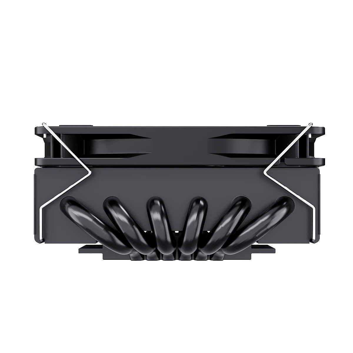 Low-Profile 6-Heatpipe CPU Cooler 45mm Height 150W TDP for AM5 AM4 and Intel LGA1700 1200 ITX Chassis