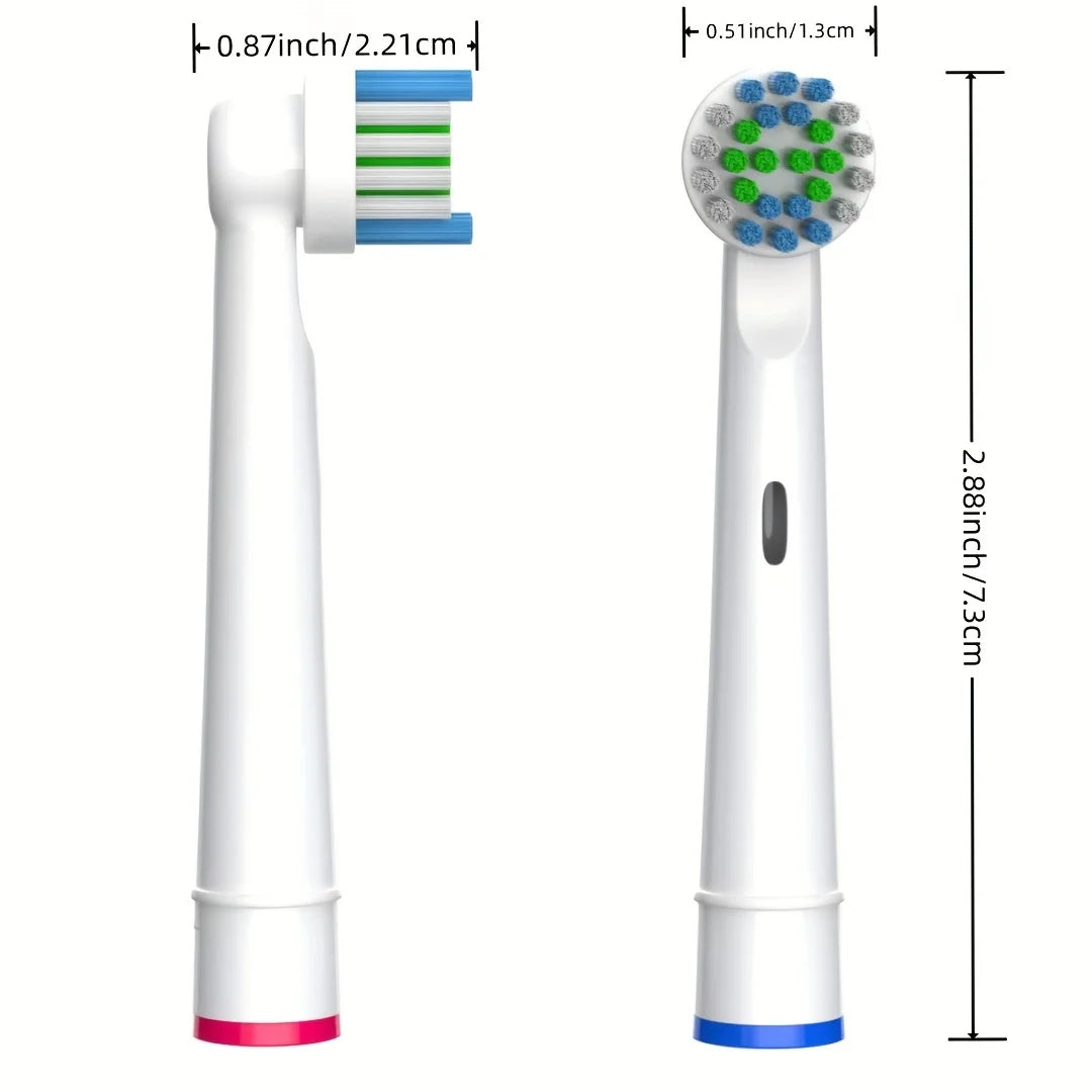 4/12/16/20-Pack Replacement Electric Toothbrush Heads - Compatible Brush Heads for Electric Toothbrushes