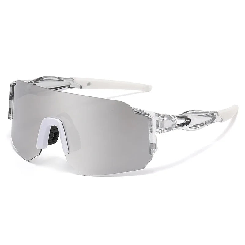Oversized Square Ski Sunglasses – Unisex Large Protective Sports Goggles for Skiing, Riding and Driving
