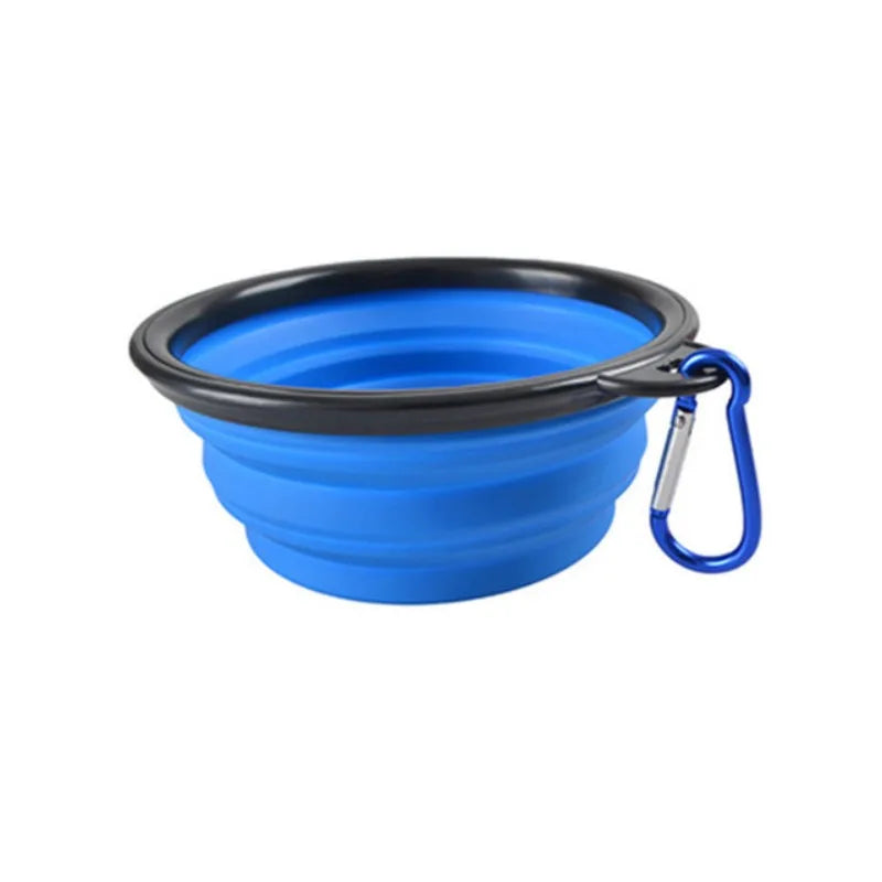 Collapsible TPR Travel Pet Bowl – Portable Dog & Cat Food and Water Bowl
