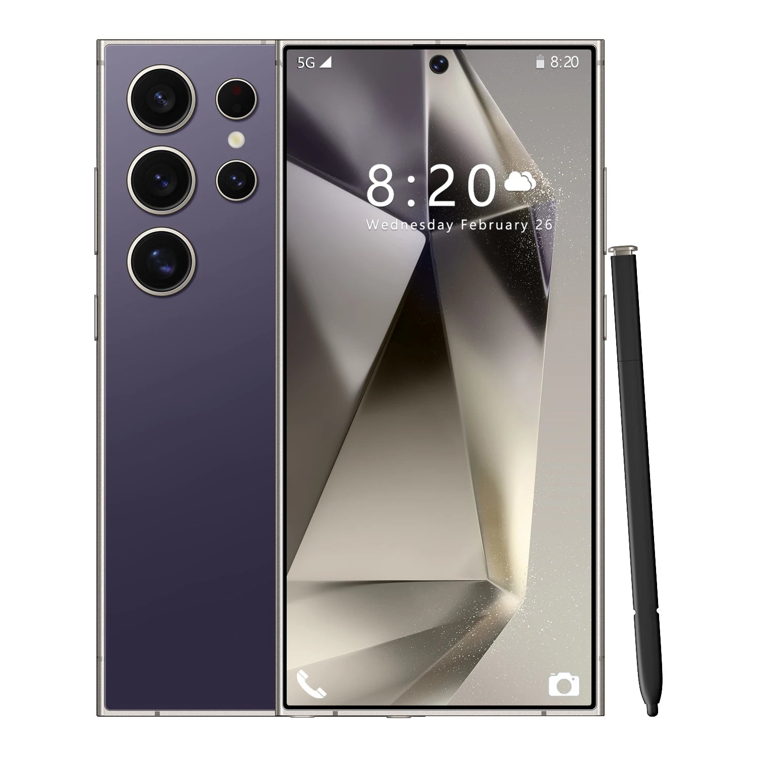 Android Smartphone 6.8-inch (17.3 cm) AMOLED, 8GB RAM, 256GB/512GB/1TB ROM, Dual SIM, 24MP Front & 48MP Rear, 5500mAh, Google Play