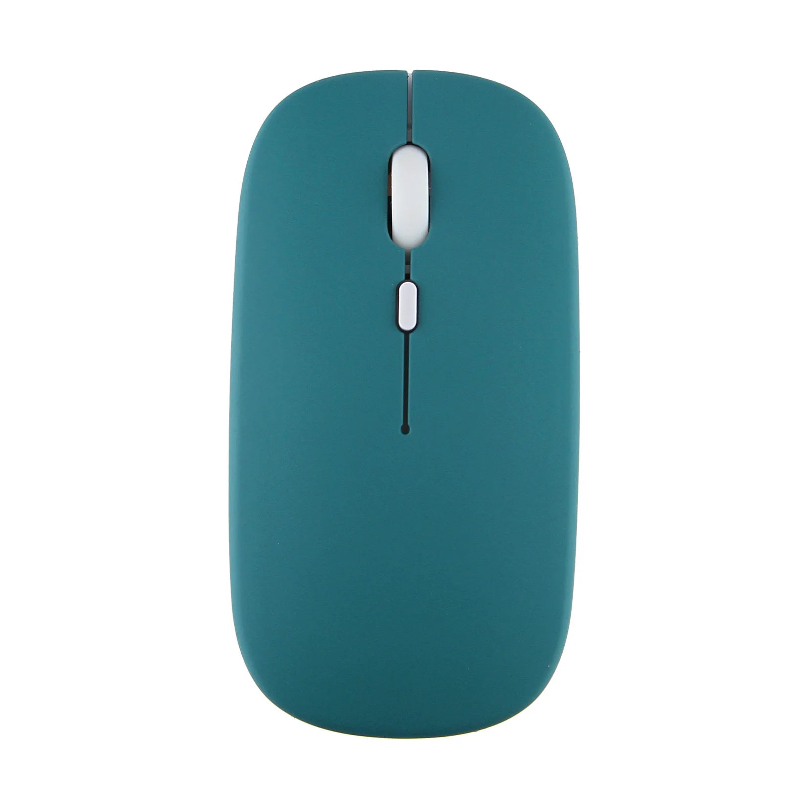 Silent Bluetooth & 2.4GHz Wireless Macaron Optical Mouse - Rechargeable Silent Click Mouse for Laptop & Tablet (iPad, Samsung, Xiaomi, Lenovo)