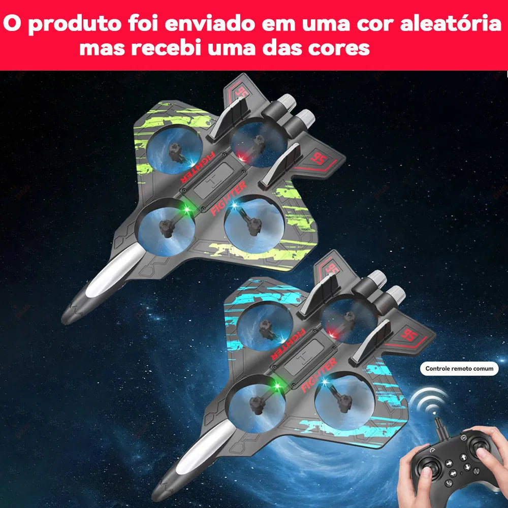 4-Motor Drone with Pulse Control, Range 6 m — Impact-Resistant Quadcopter for Competition and Leisure