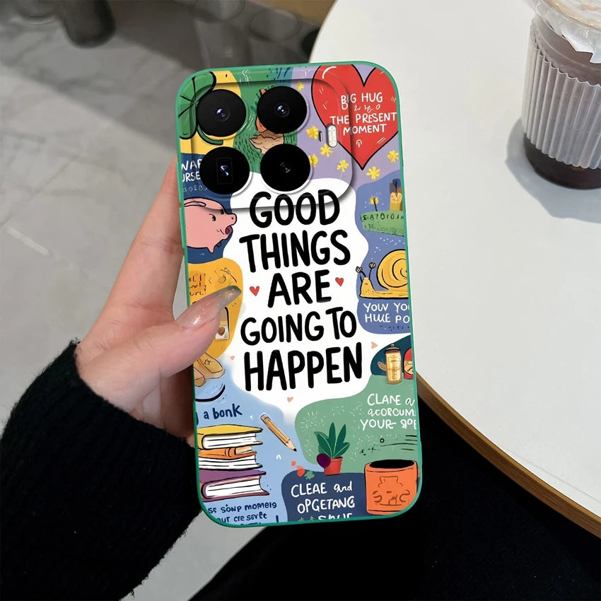 Liquid Silicone Phone Case for Xiaomi 17T / 17T Pro — Vibrant Fruit Print Soft Shell, Anti-Fingerprint Shockproof Bumper