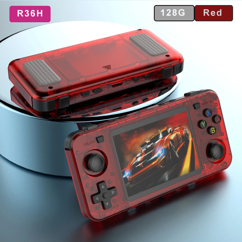 Handheld Retro Game Console 3.5-inch (8.9 cm) IPS Screen | Linux OS | 3000 mAh Battery | 64GB Storage | 10,000+ Classic Games