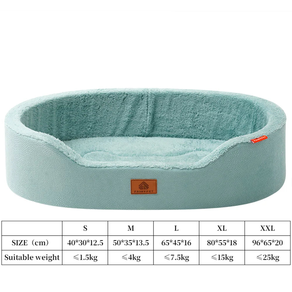 Orthopedic Waterproof Dog Bed for Medium to Large Dogs – Winter Couch Pet Bed
