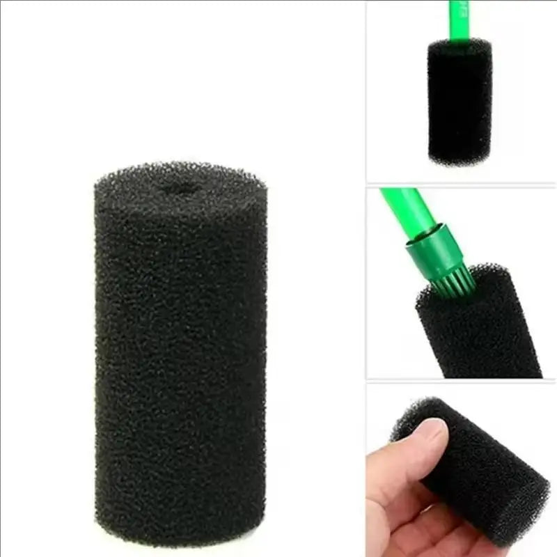 Aquarium Filter Sponge 4/8-Pack, Pre-Filter Inlet Cartridge for Fish Tank - Shrimp-Safe