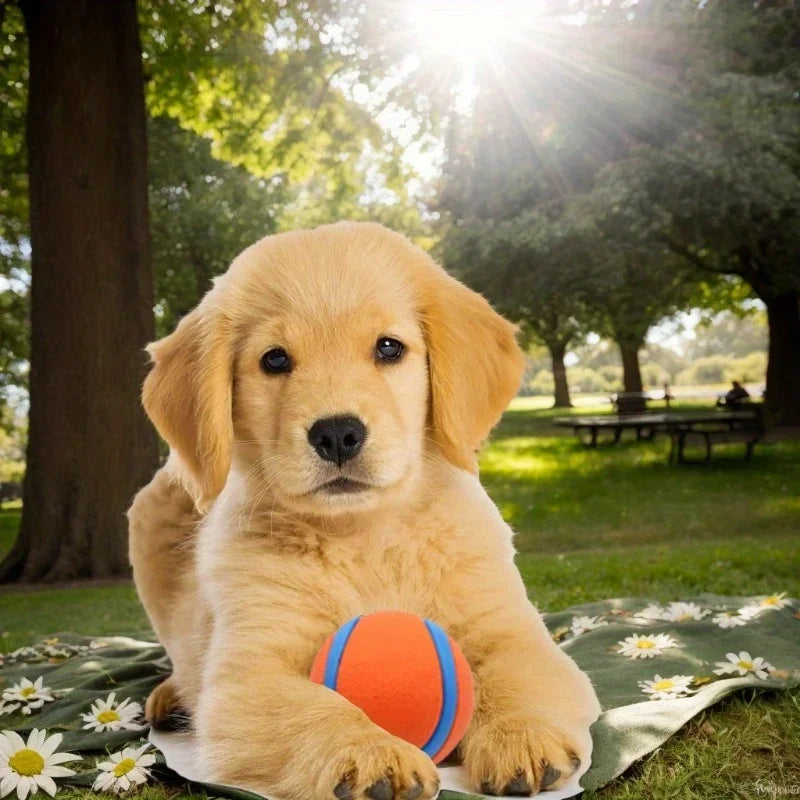 Durable Rubber Dog Fetch Ball – Tough Chew & High-Bounce Toy for Small, Medium and Large Dogs
