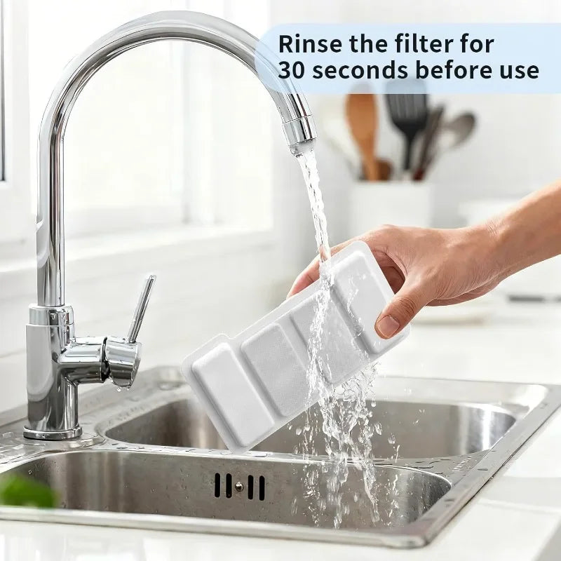 15/30-Pack Cat & Dog Water Fountain Replacement Filters — Fits 2.2L (74 fl oz / 0.58 gal) & 3.2L (108 fl oz / 0.85 gal) Pet Fountains